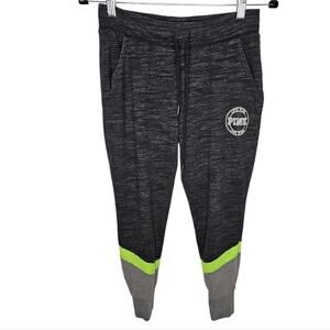 Pink Pocketed Elastic and Drawstring Waist Joggers w/Cuffed Ankles Sm FLAW